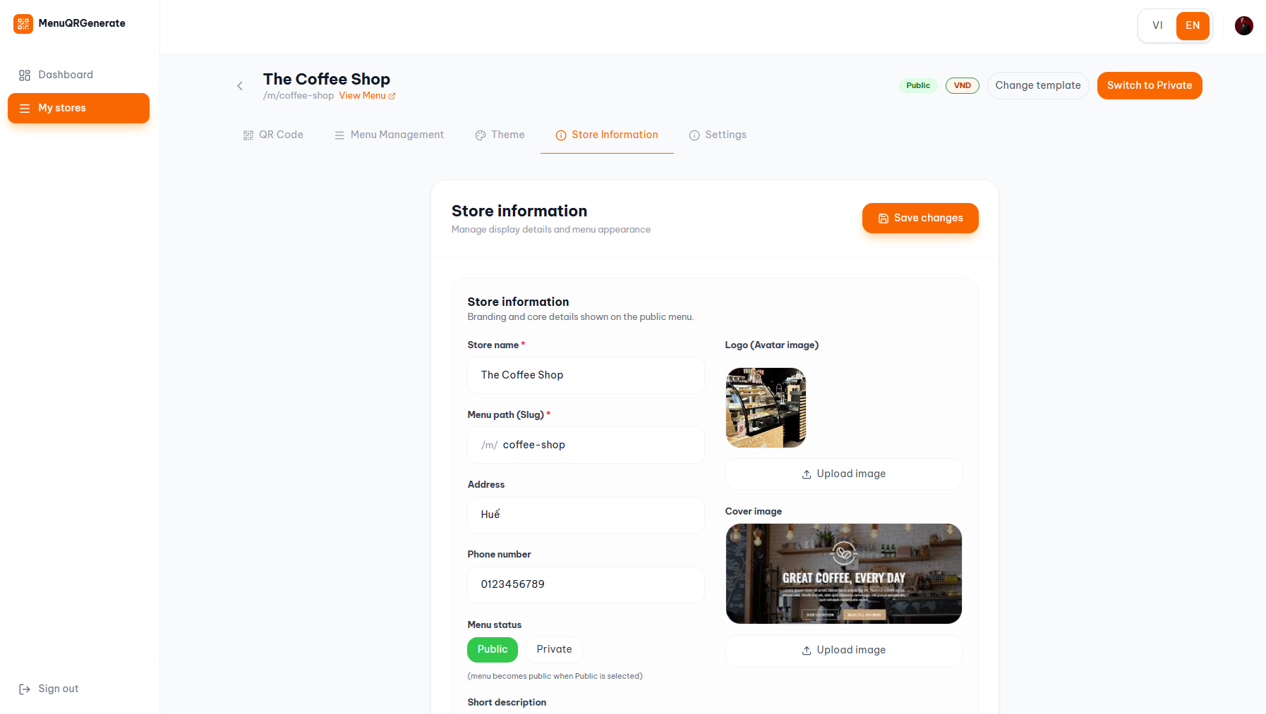 QR Menu Tiệm Bánh Mang Đi: Giảm 60% Thời Gian Chờ